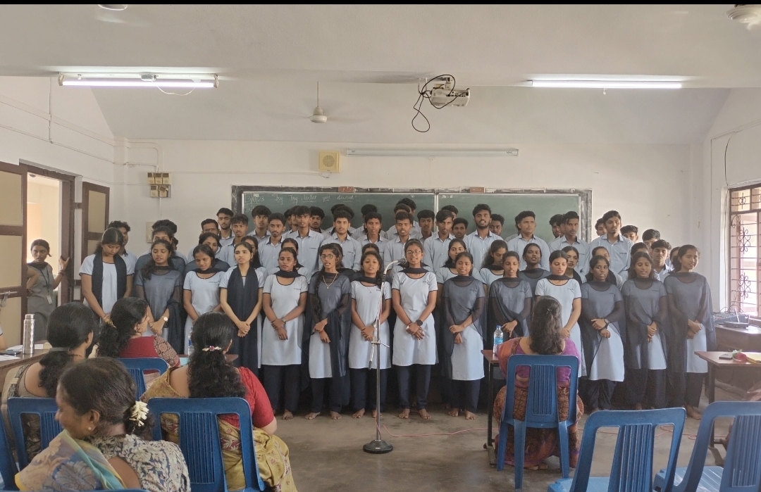 Inter- Class College Anthem Singing Competition.