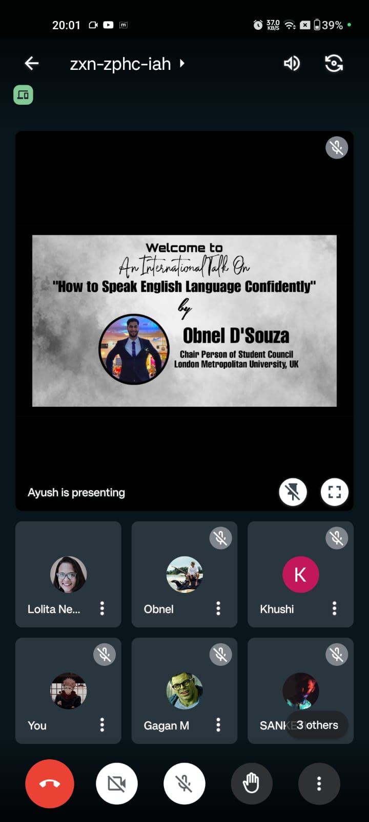 An International Talk on How to speak English Language Confidently.