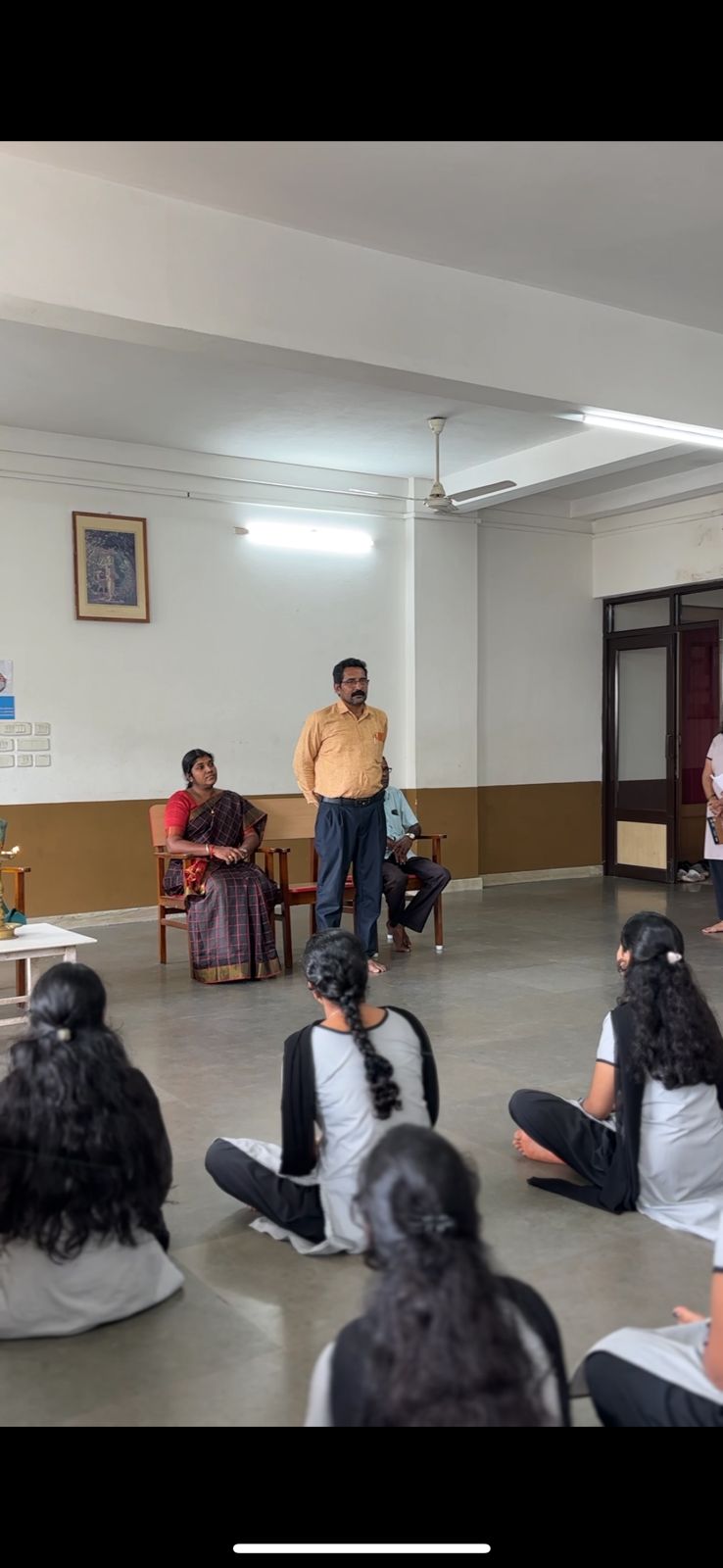 Inauguration of Yakshagana Training.