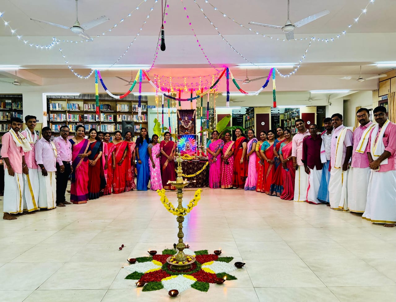 Saraswati Pooja Celebrated at SDMCBM.