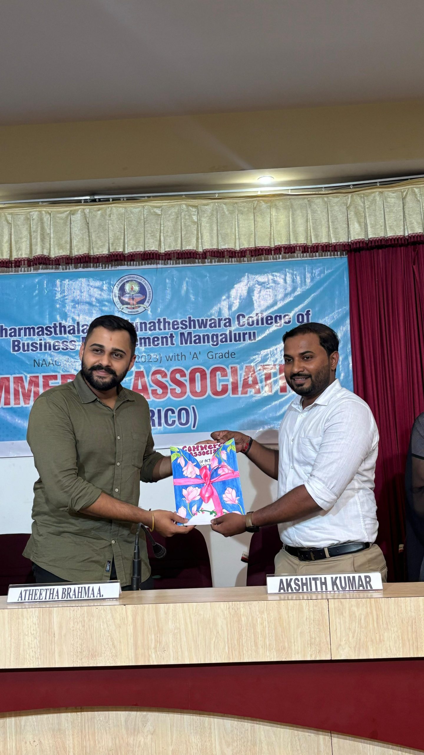 Inauguration of Commerce Association.