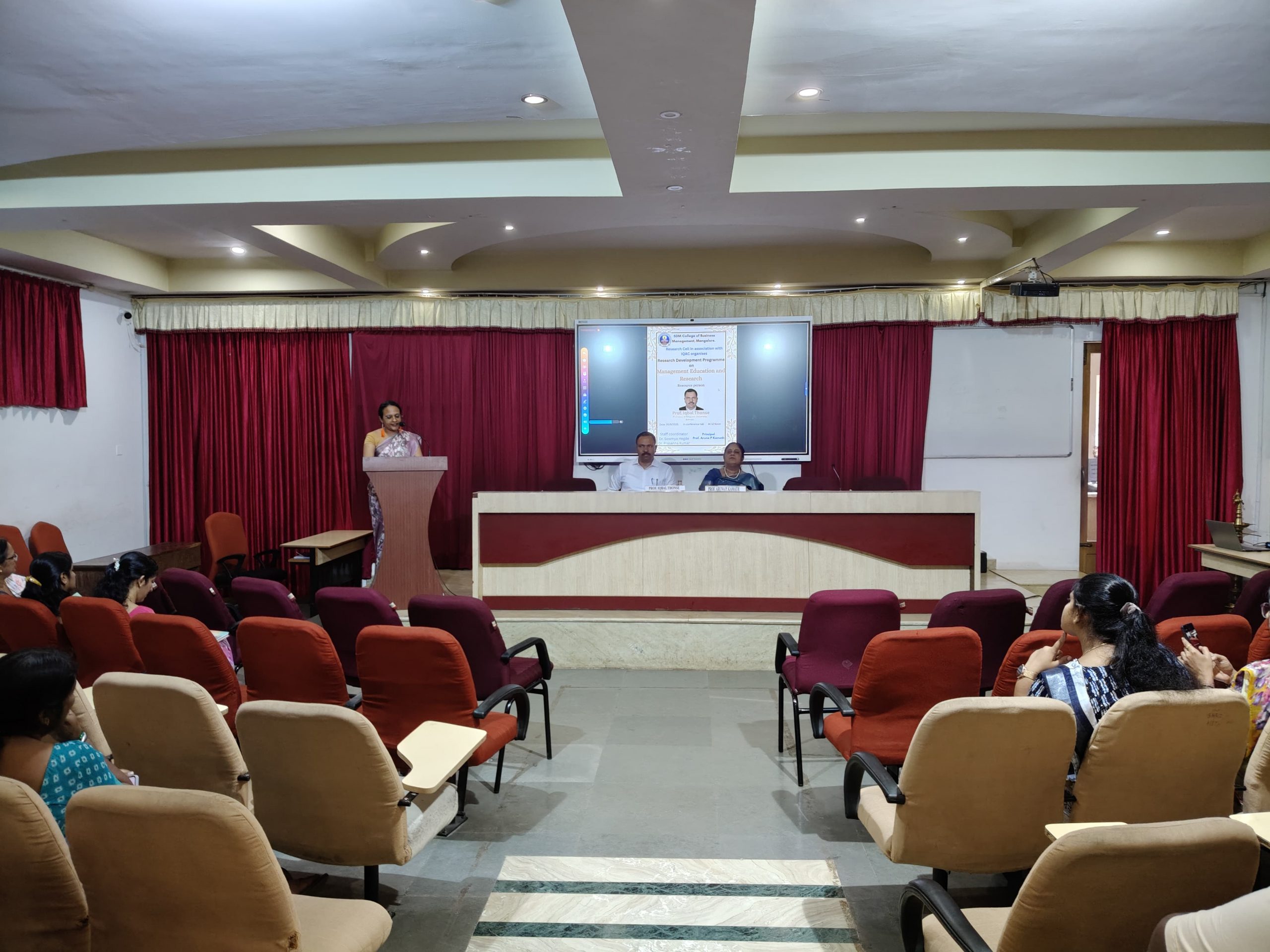 Research Development Programme on “Management Education and Research.”