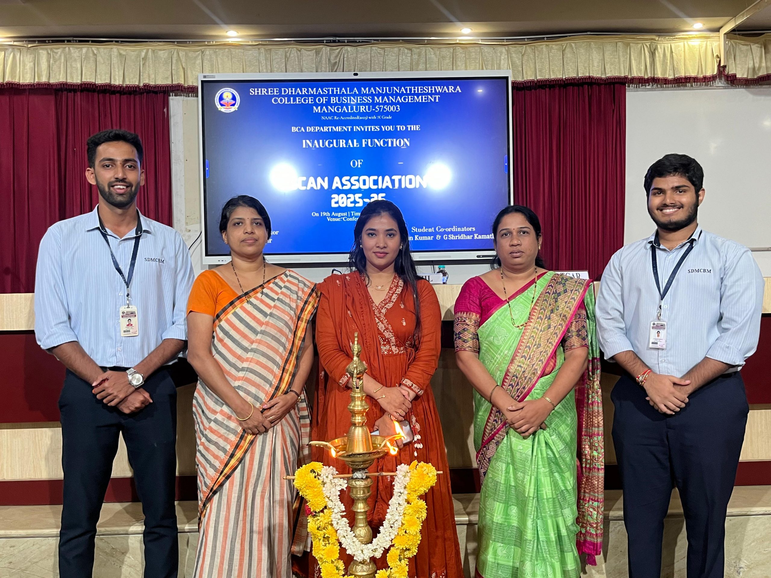 Inauguration of SCAN Association 2025–26.