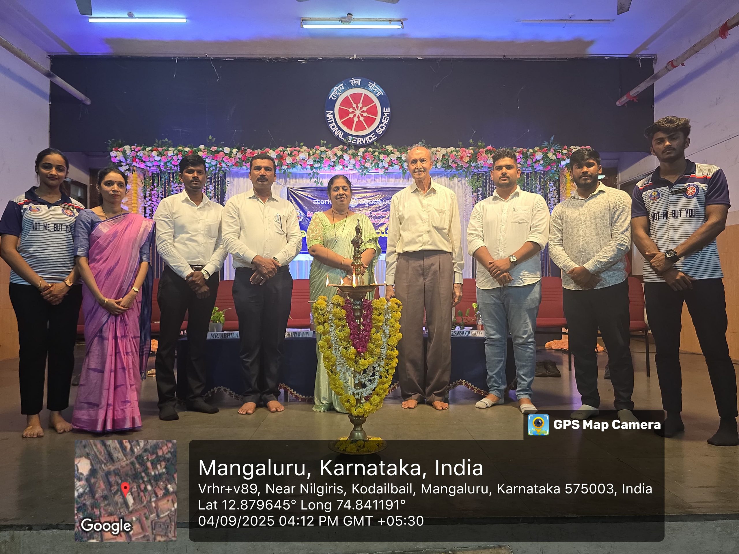 NSS Inauguration Programme Held at SDM College of Business Management.