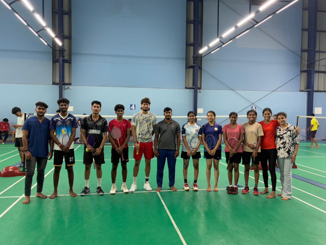 Inter Class Shuttle Badminton Match