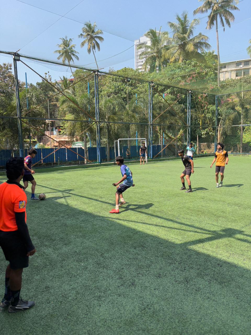 Inter Class Foot Ball Match .