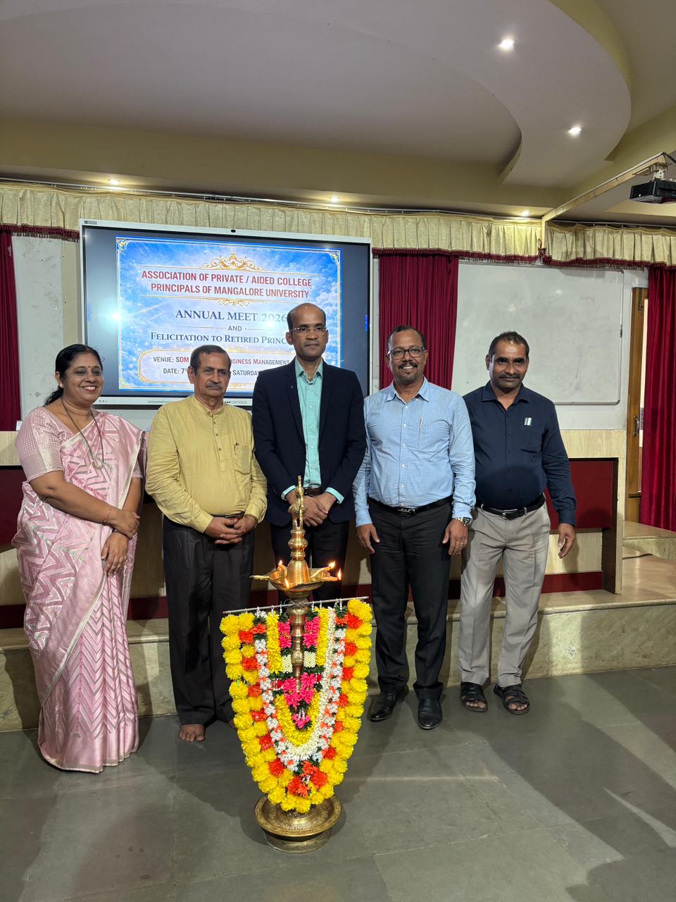 Private College Principals Hold Annual General Body Meeting at SDM College.