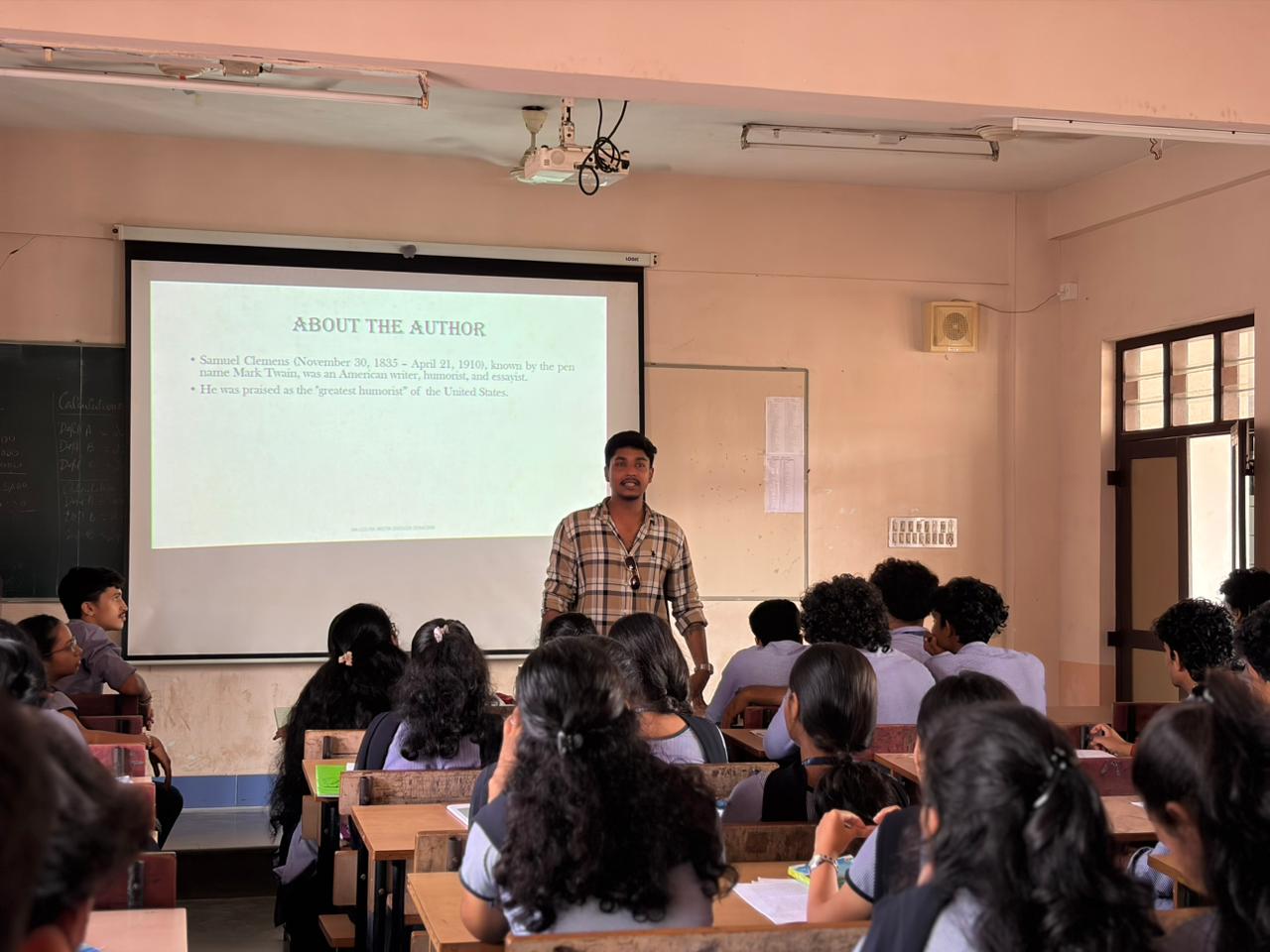 Alumni interaction on “The Power of English in Career Development”.