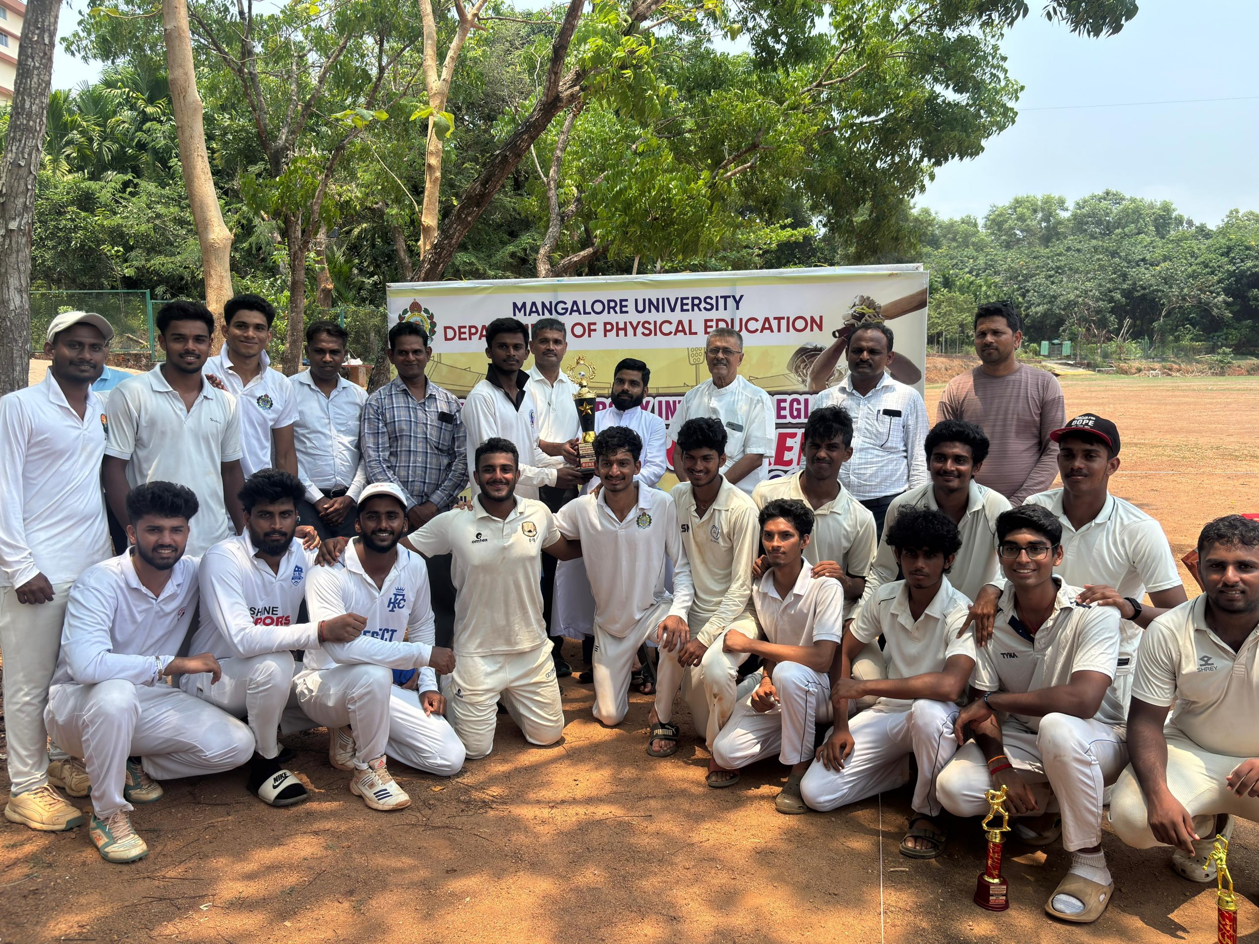 SDMCBM Students emerge as Runner Up in Inter College cricket championship.