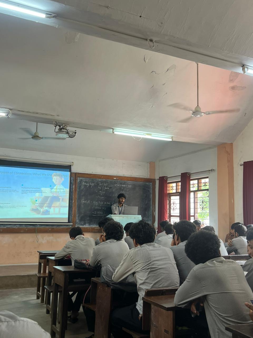 Student Presentation on “Social media and Ethics ”.