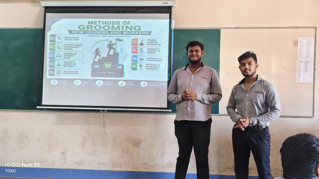 Student Interaction on ” “Methods of Grooming”.