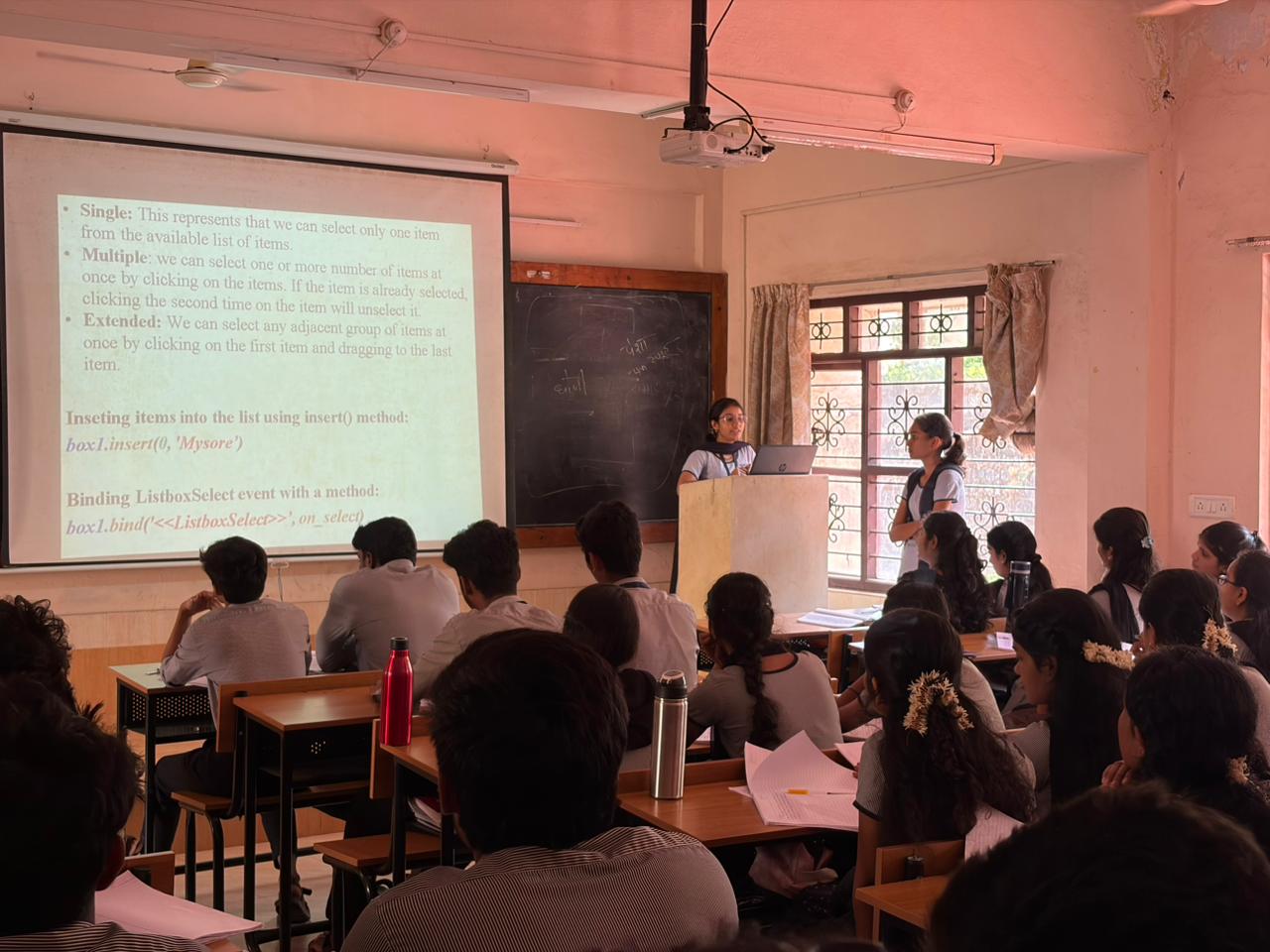 Student Seminar on GUI Widgets in Python.