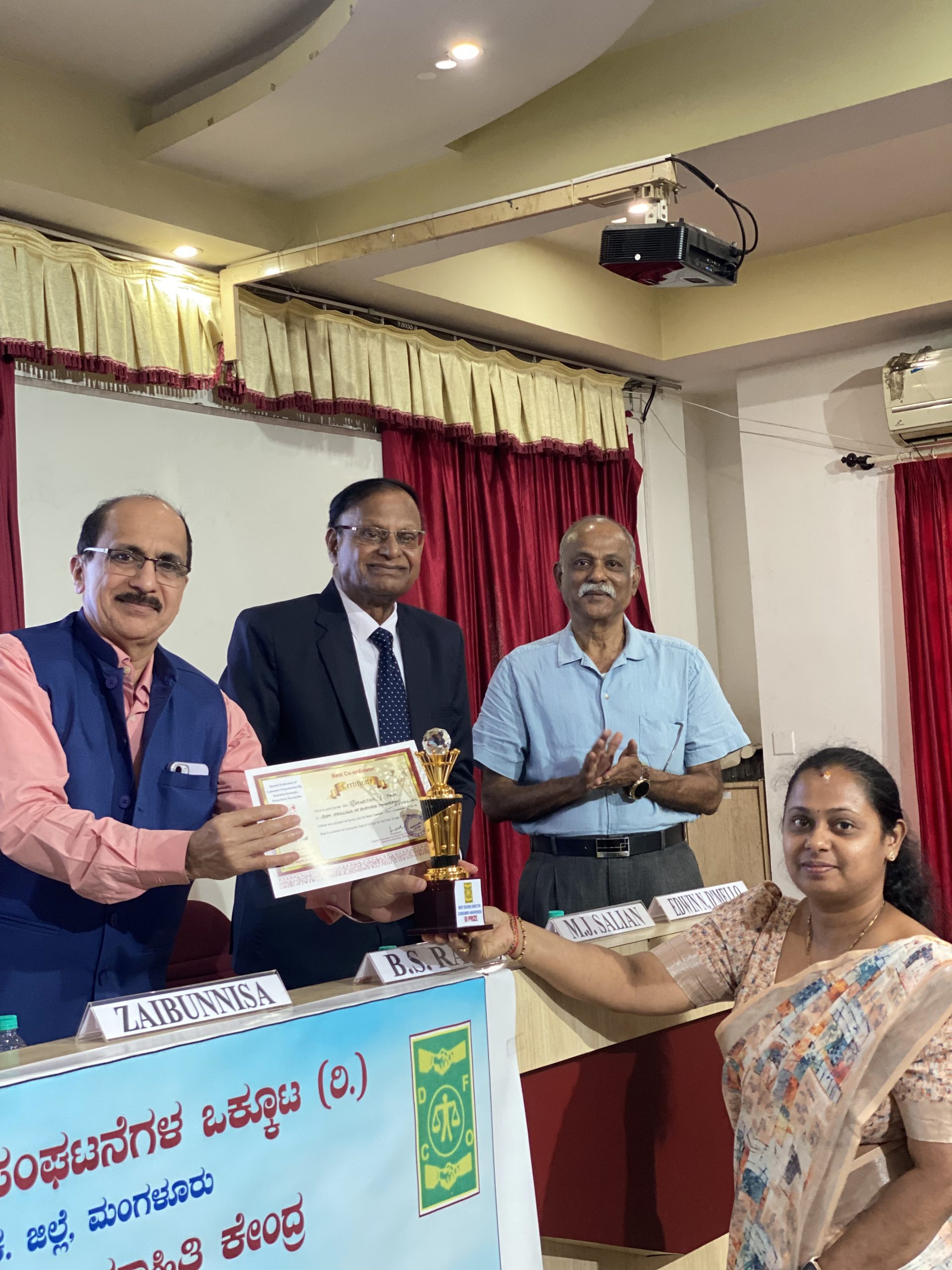 SDM College Consumer Club Achieves Prestigious Awards and Honours.