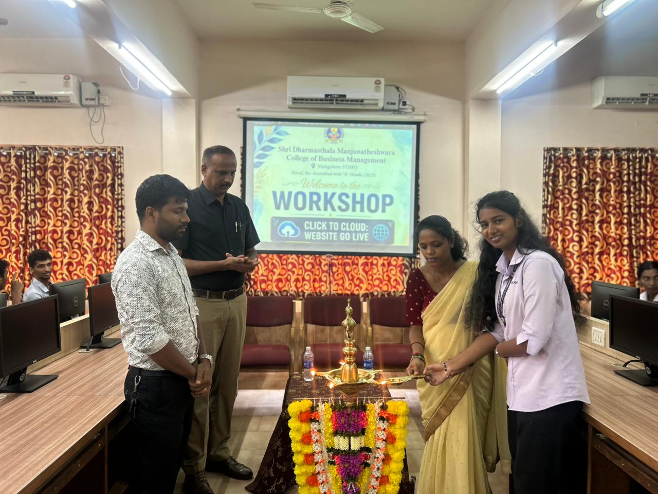BCA Workshop on Click to Cloud – Website Go Live.