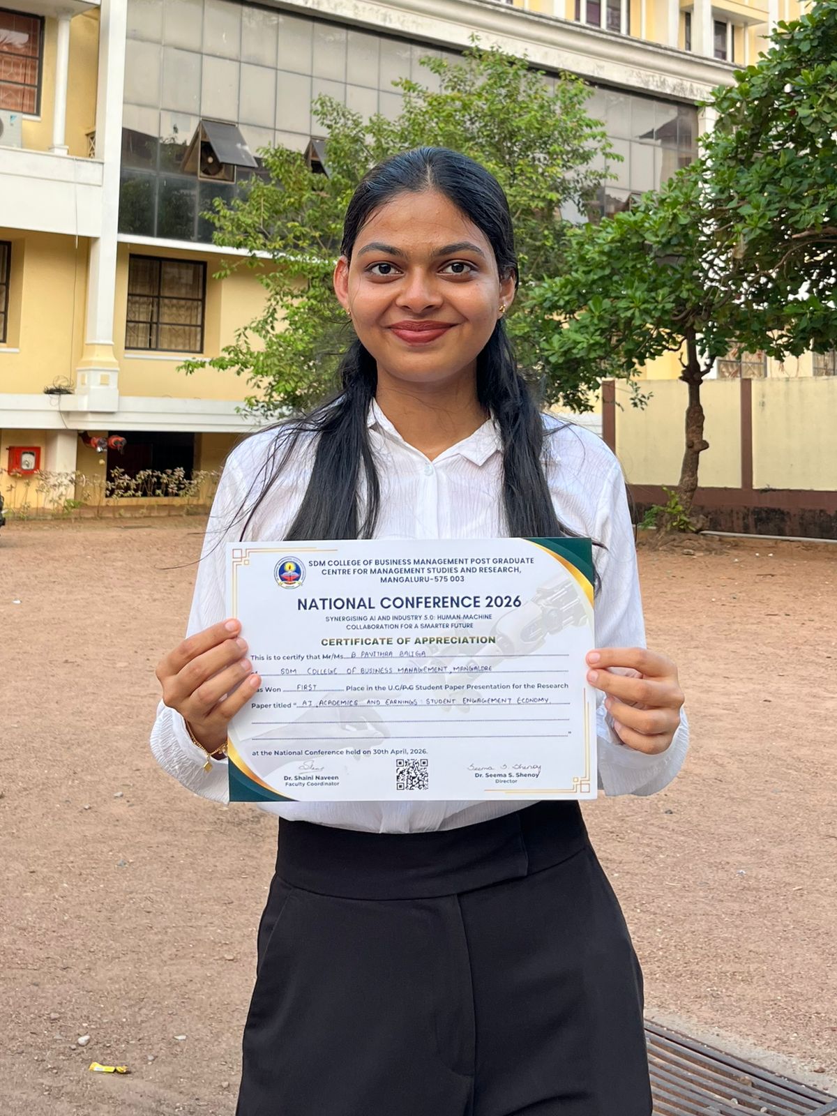 Best Paper Award at National Conference 2026.