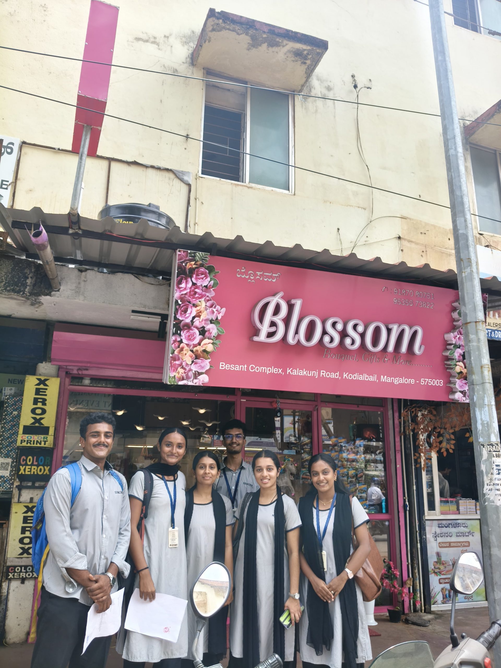 Visit to Blossom Gift Store, Mangalore.