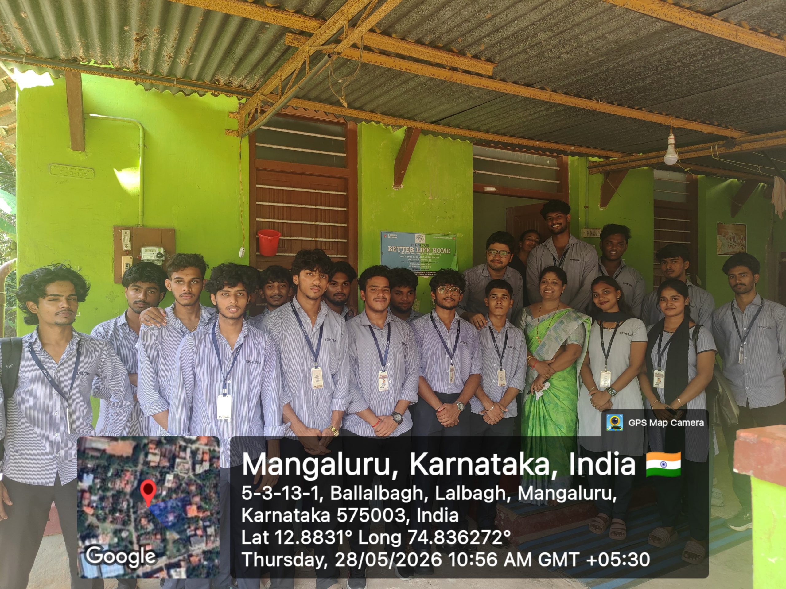 Visit to Better Life Old Age Home.