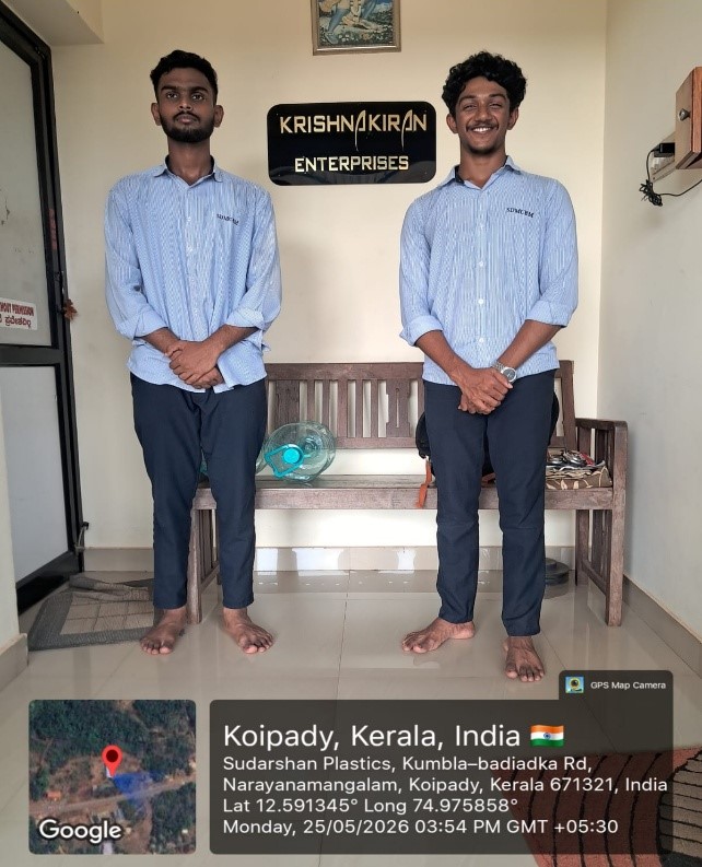 Visit to Krishna Kiran Enterprises, Kasaragod.