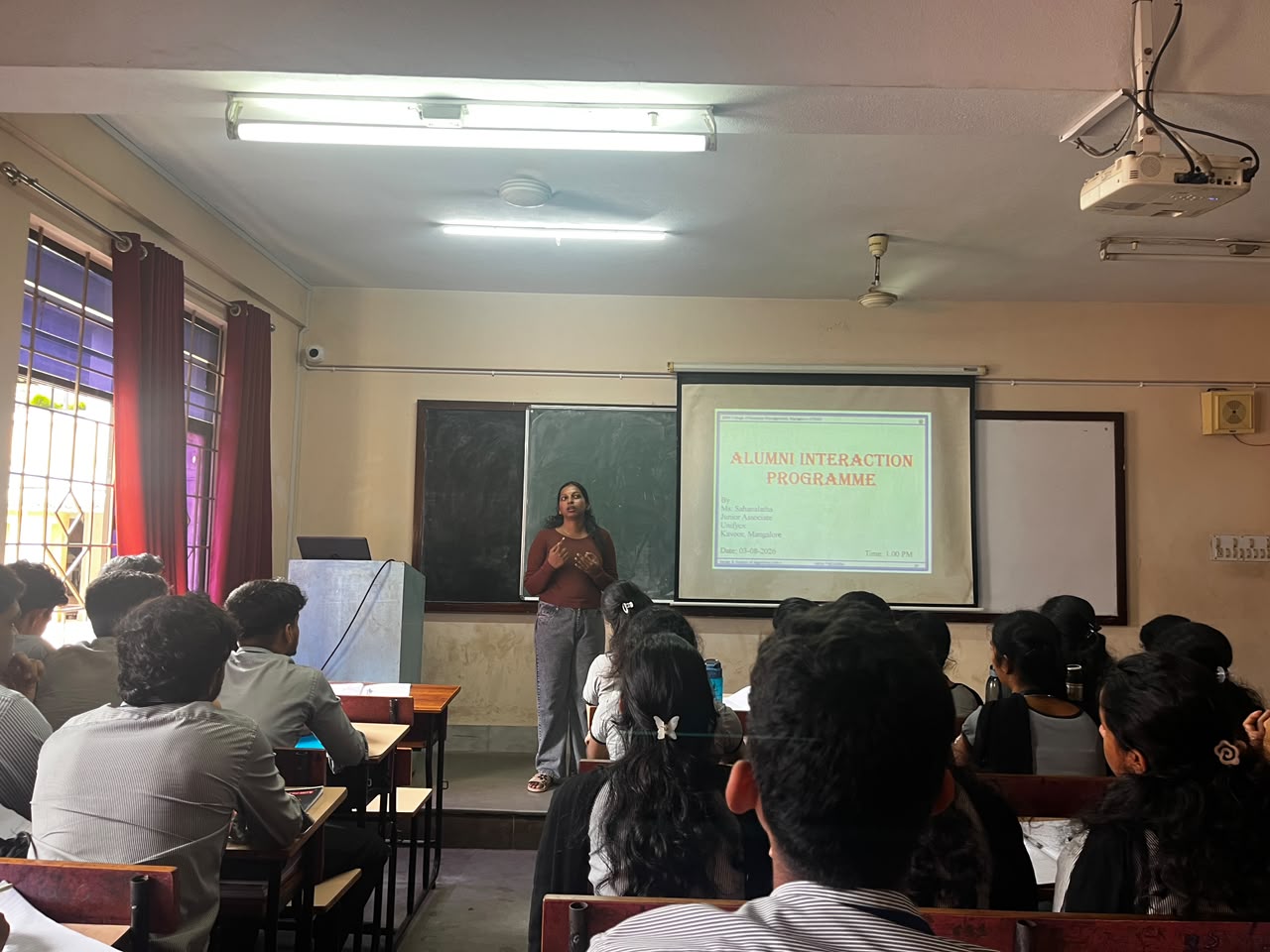 Alumni–Student Interaction Programme-“Bridging Dreams and Careers: Alumni Connect”
