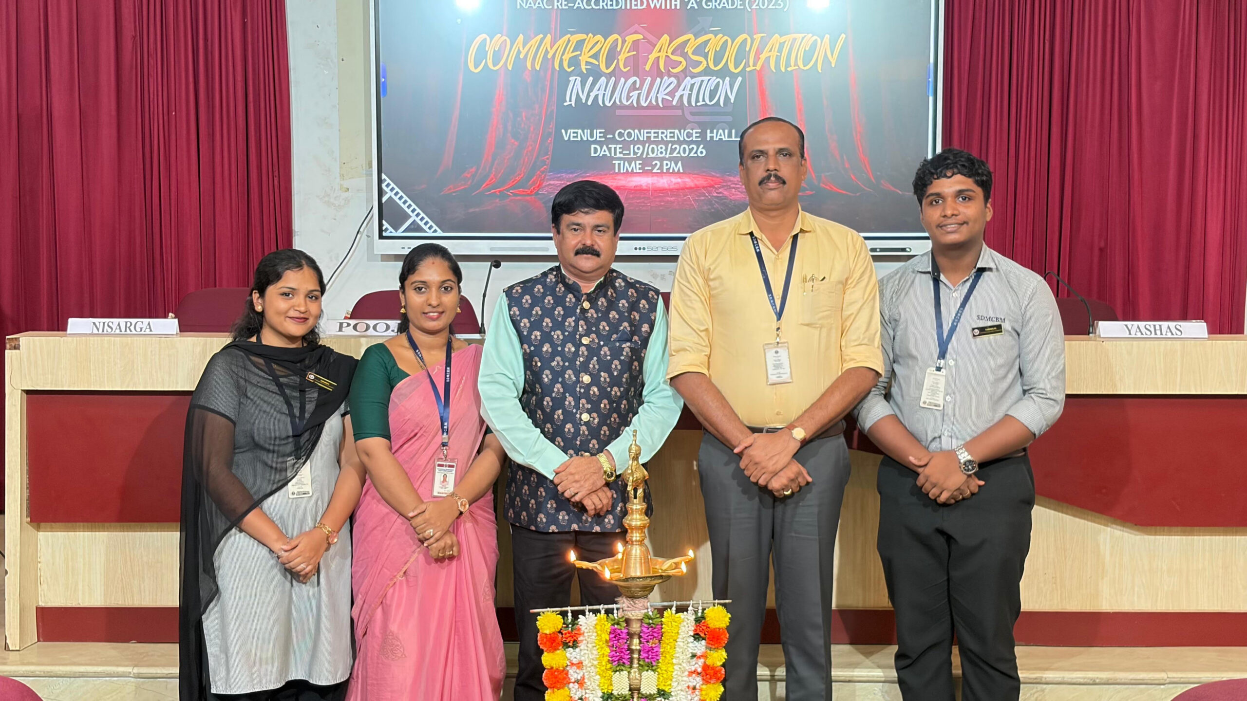 Commerce Association Inauguration 2026–27
