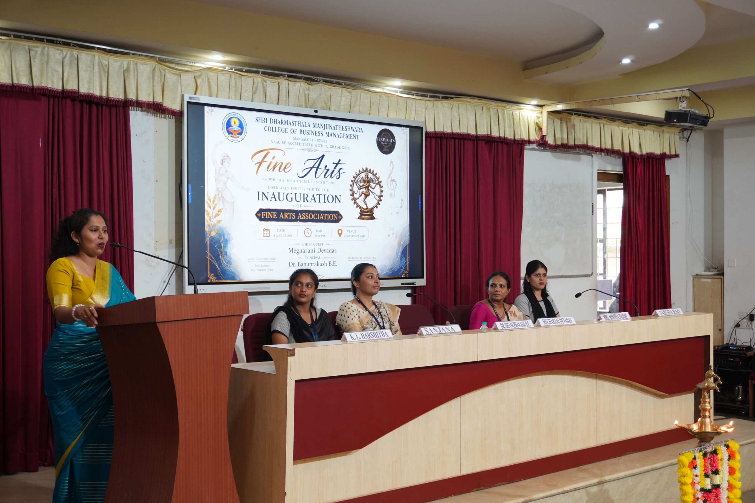 Report on Guest Lecture: Beyond the Canvas – Art for Mental Well-being and Stress Management