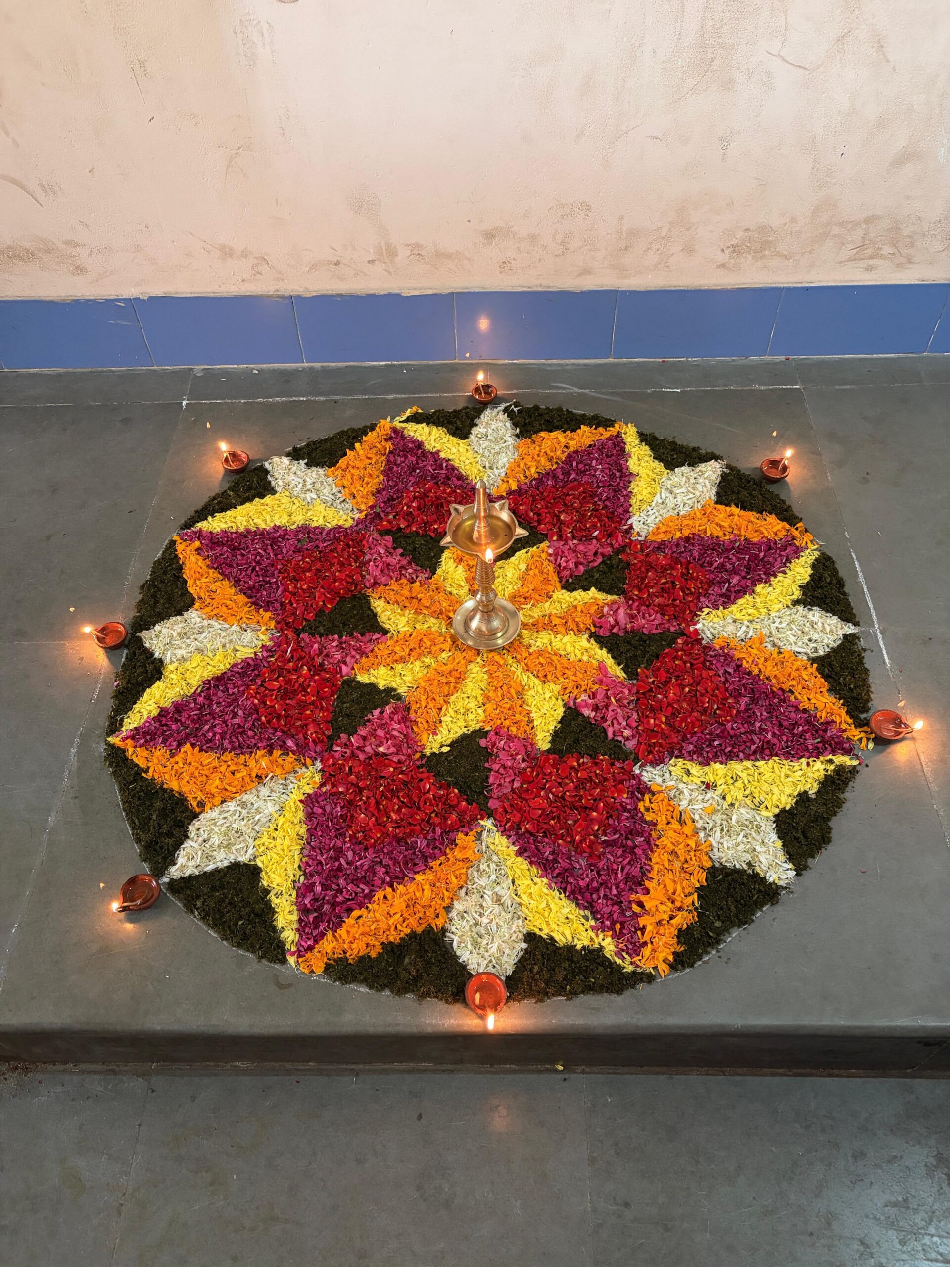 Interclass Pookalam Competition