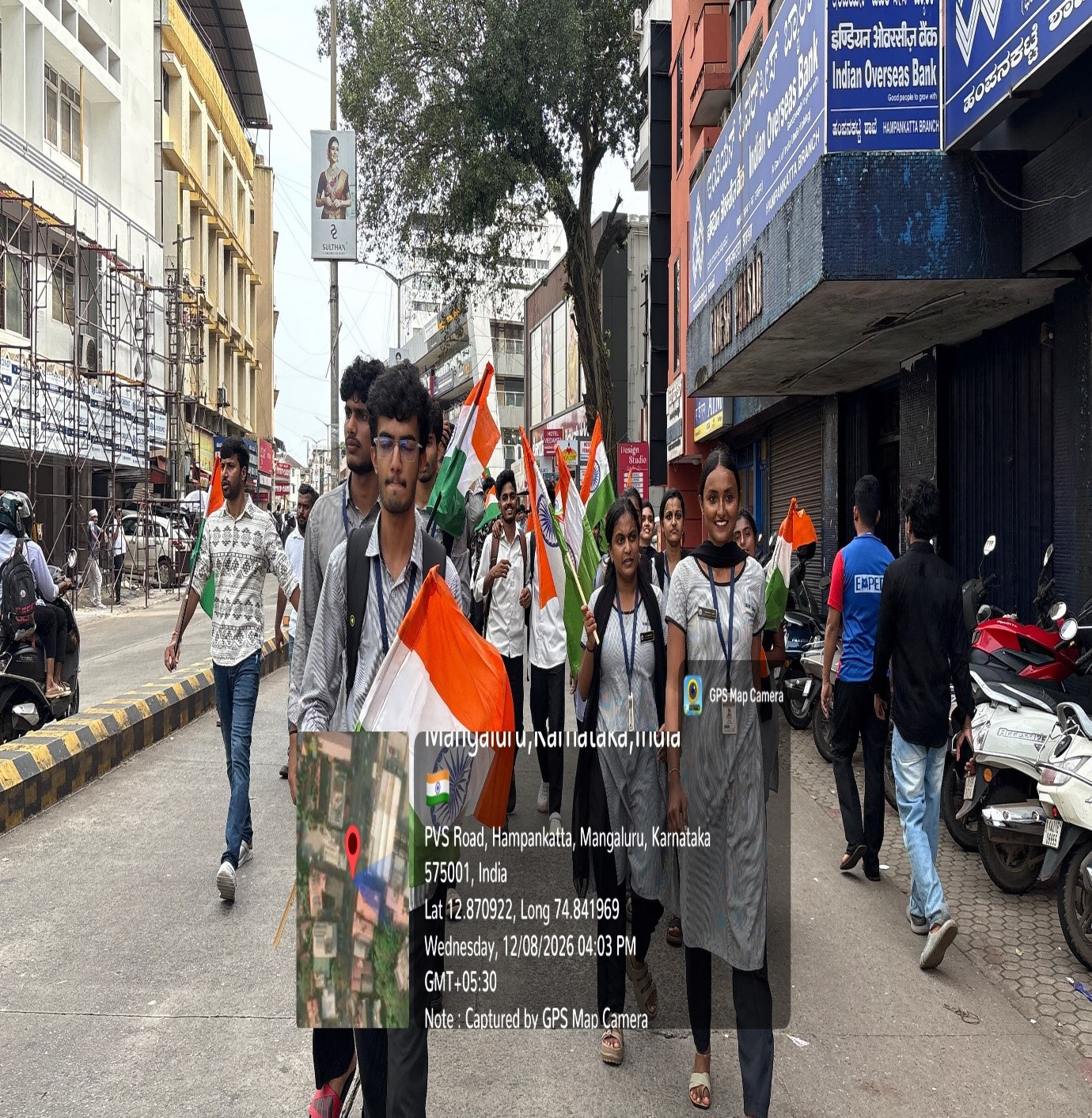 Tiranga Yatra: YRC Volunteers Promote Patriotism and National Unity