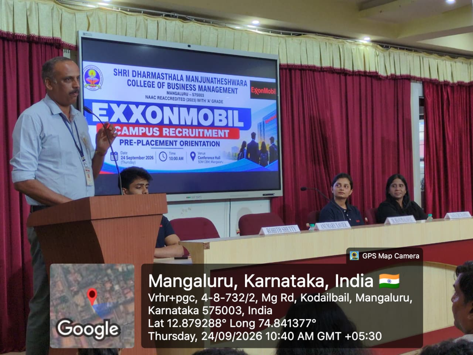 EXXONMOBIL Pre-Placement Orientation -2026