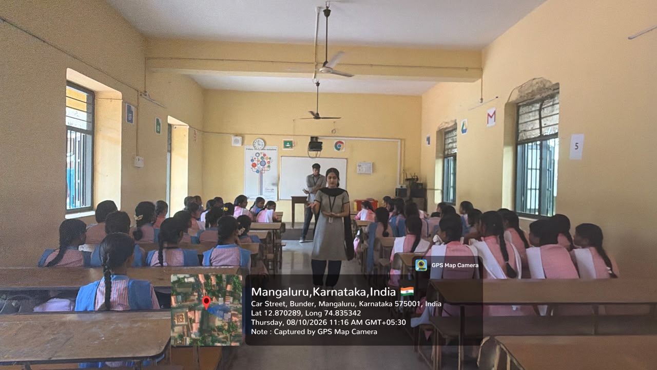 Stock Market Awareness Program at Government PU College for Girls, Carstreet Mangalore