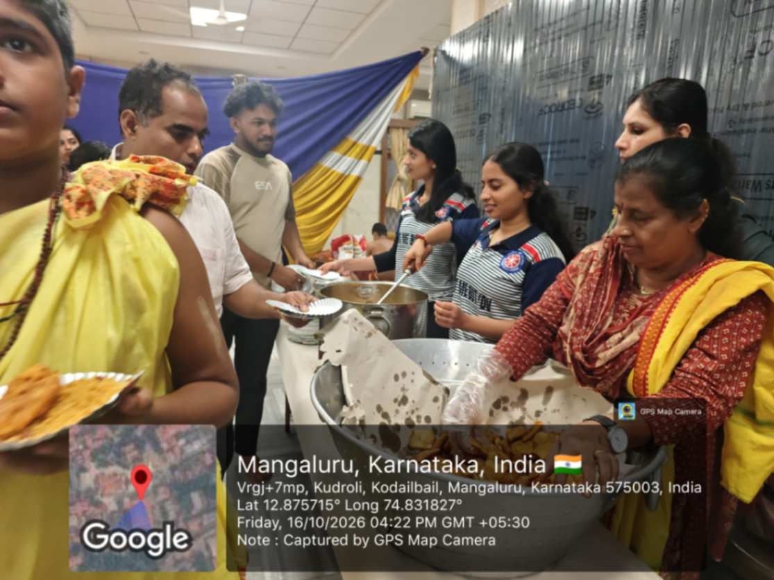 No Food Wastage Awareness Programme During Dasara Celebrations