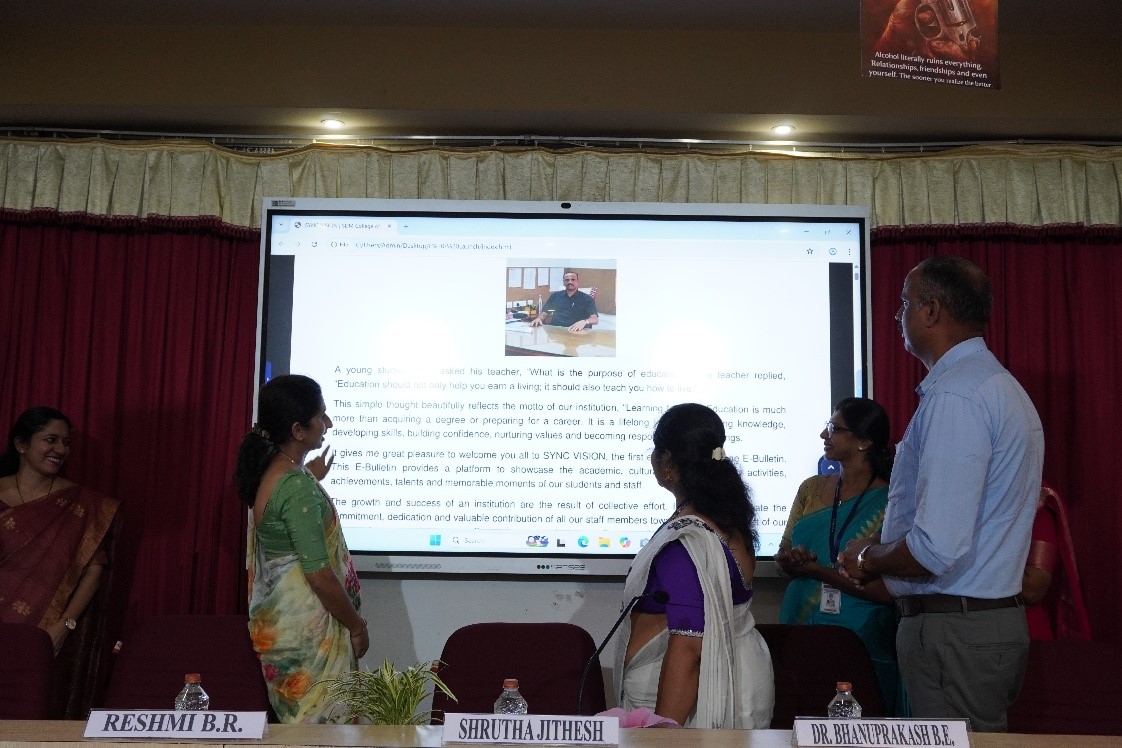 SyncVision: The Inaugural Issue — e-Bulletin | Volume 1, Edition 1